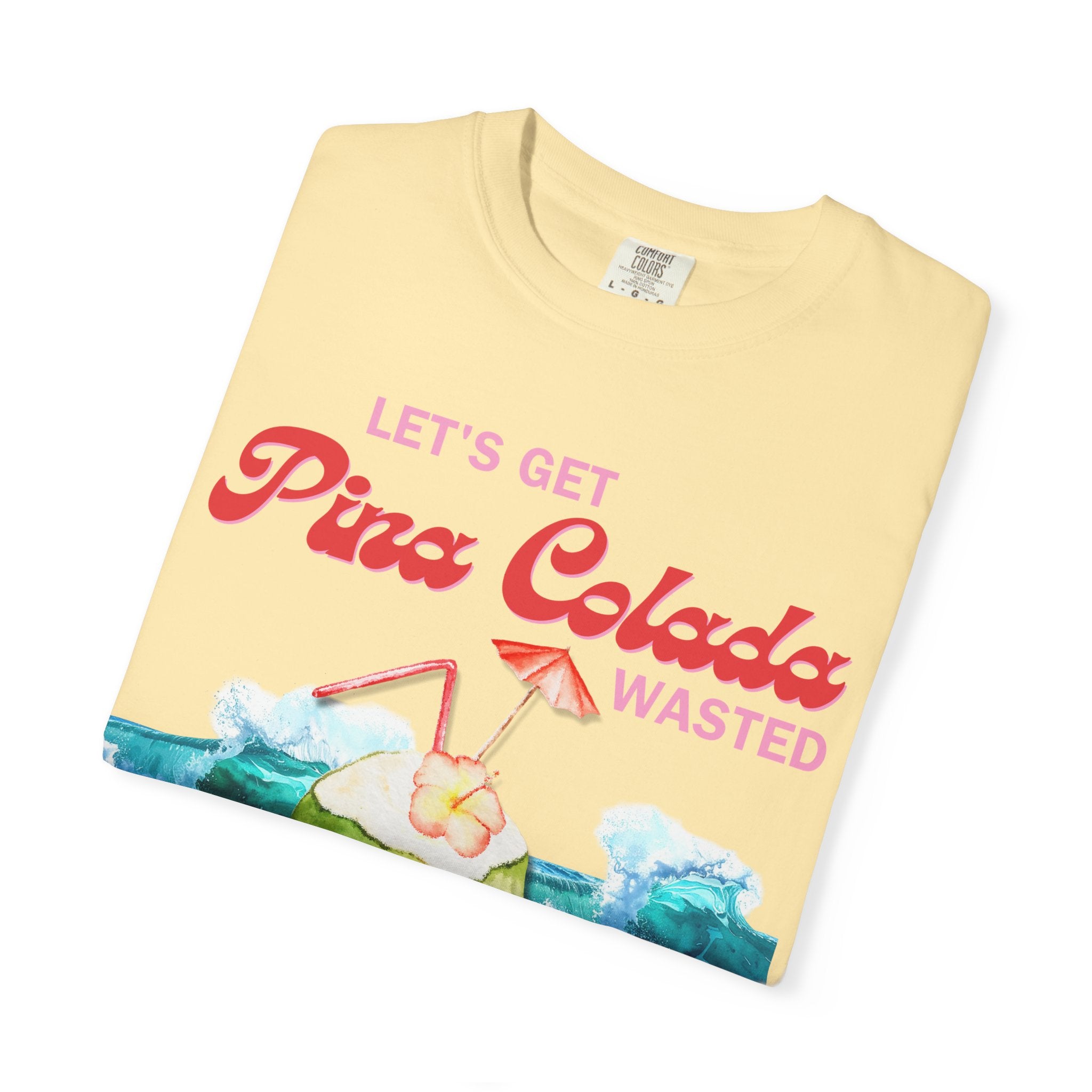 Piña Colada Wasted Vintage Wash T-Shirt