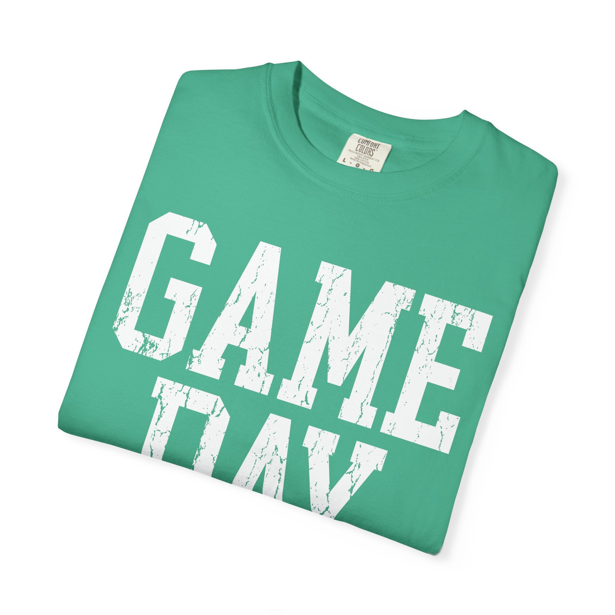 White Garment-Dyed T-Shirt — Classic Crewneck Tee