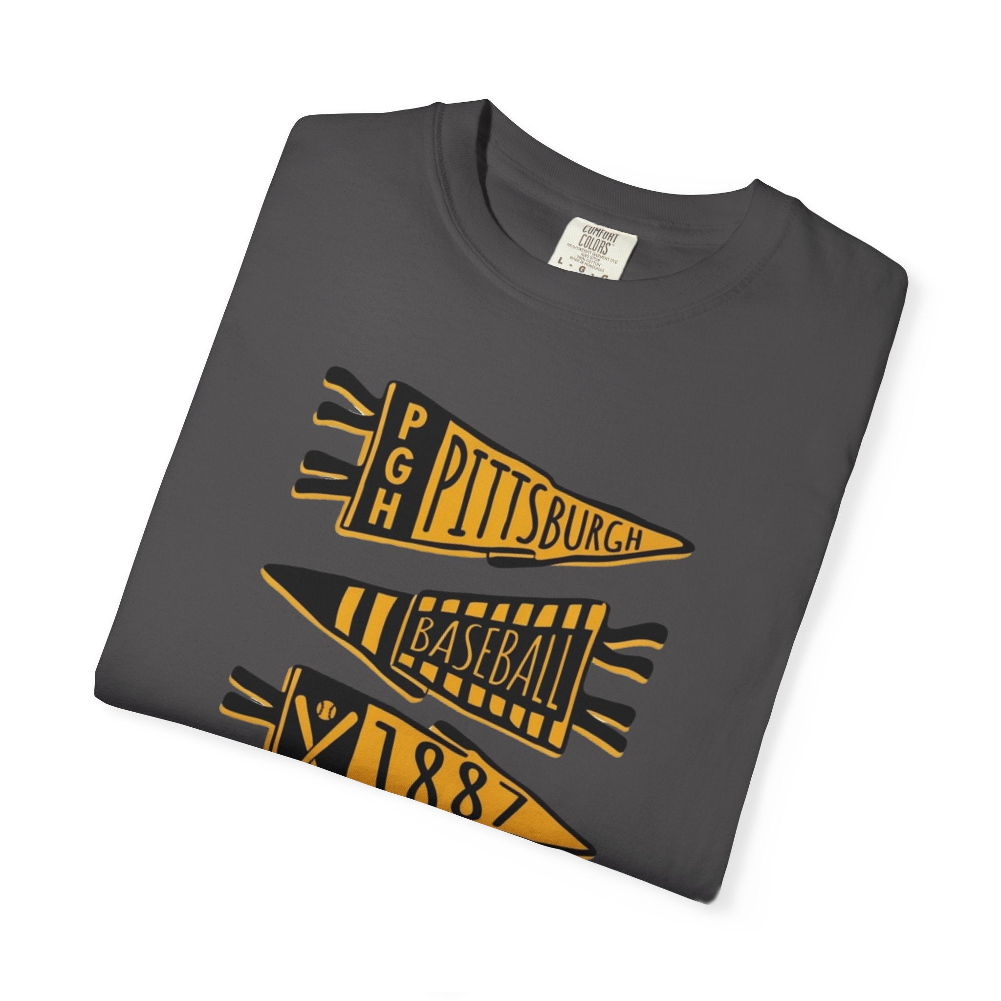 Pittsburgh Baseball Vintage Washed Tee