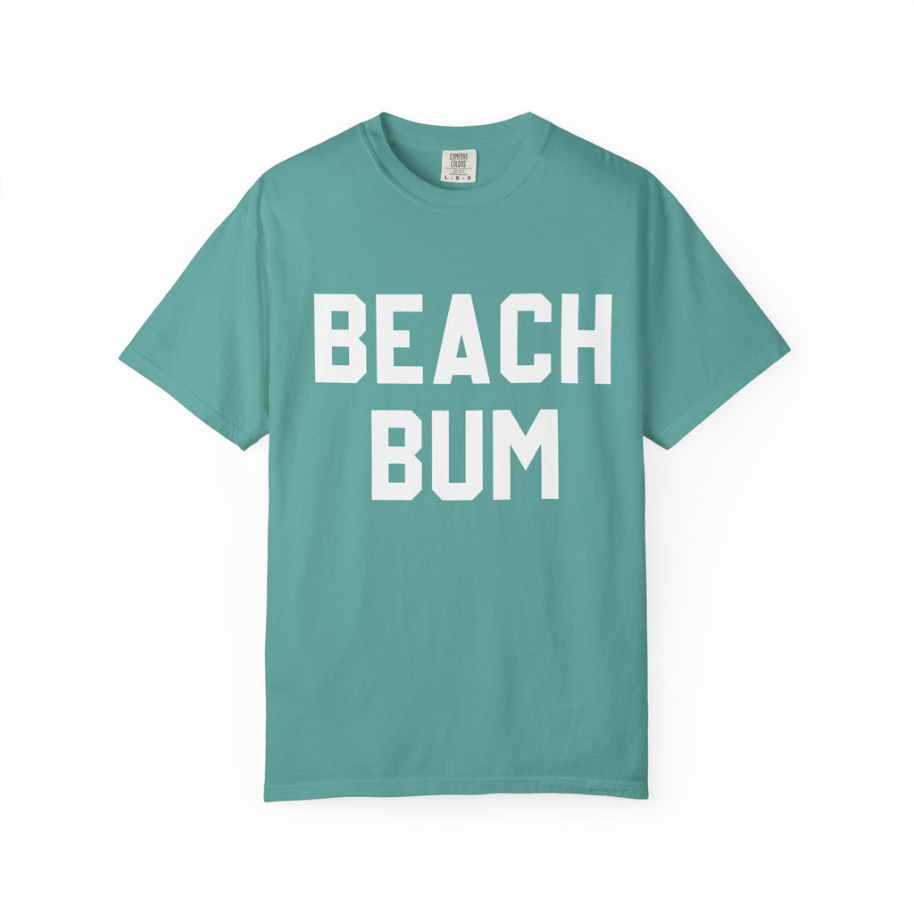 Beach Bum T-Shirt — Retro Bold Text Summer Tee