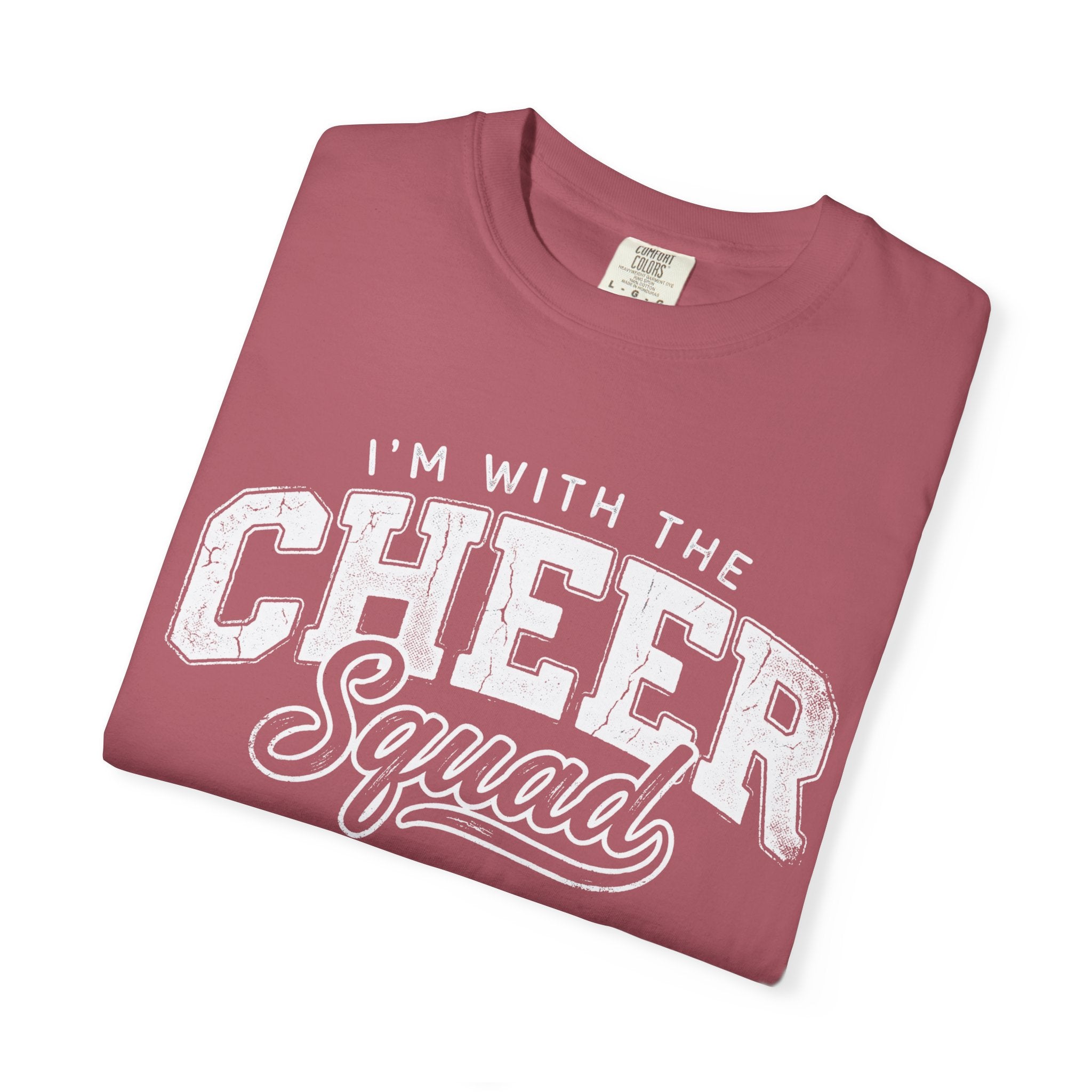 I'm With the Cheer Squad Tee