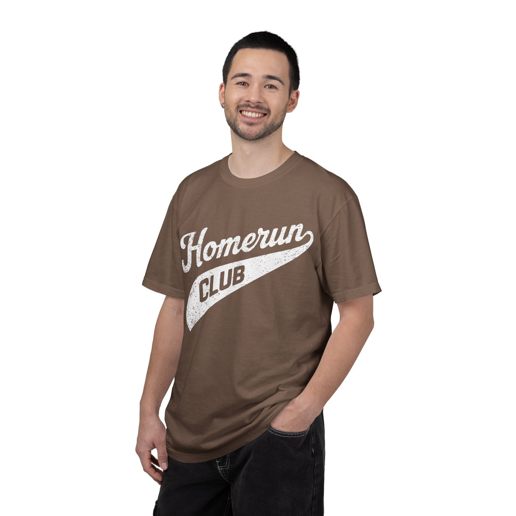 Homerun Club T-Shirt — Swing for the Fences Vintage Ballpark Tee
