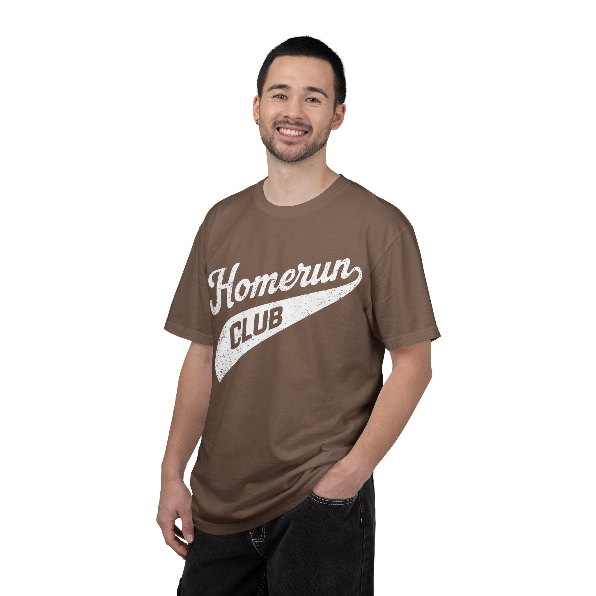 Homerun Club T-Shirt — Swing for the Fences Vintage Ballpark Tee