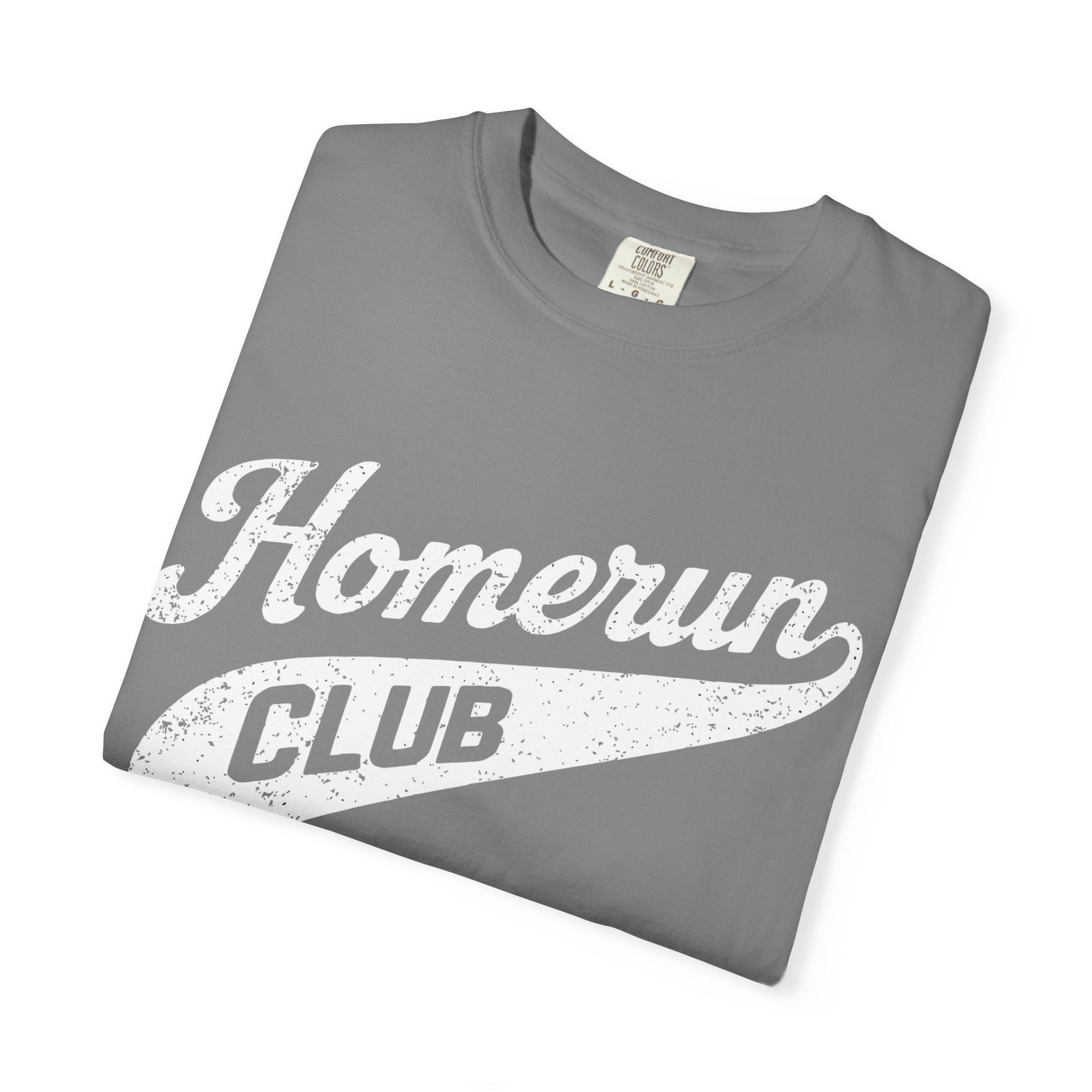 Homerun Club T-Shirt — Swing for the Fences Vintage Ballpark Tee