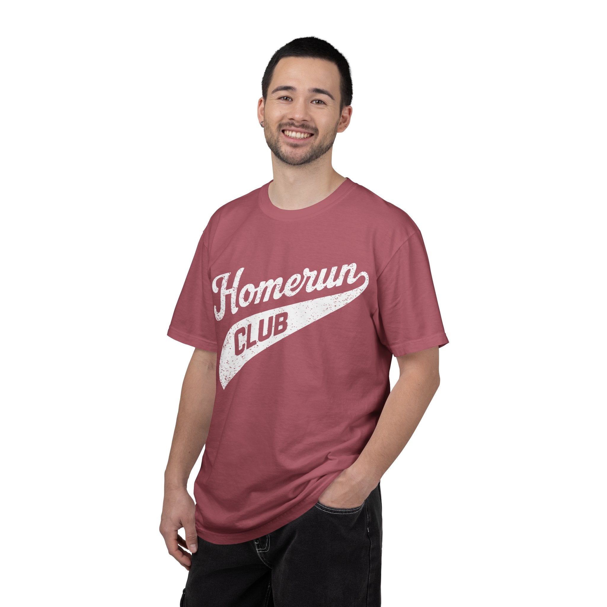 Homerun Club T-Shirt — Swing for the Fences Vintage Ballpark Tee