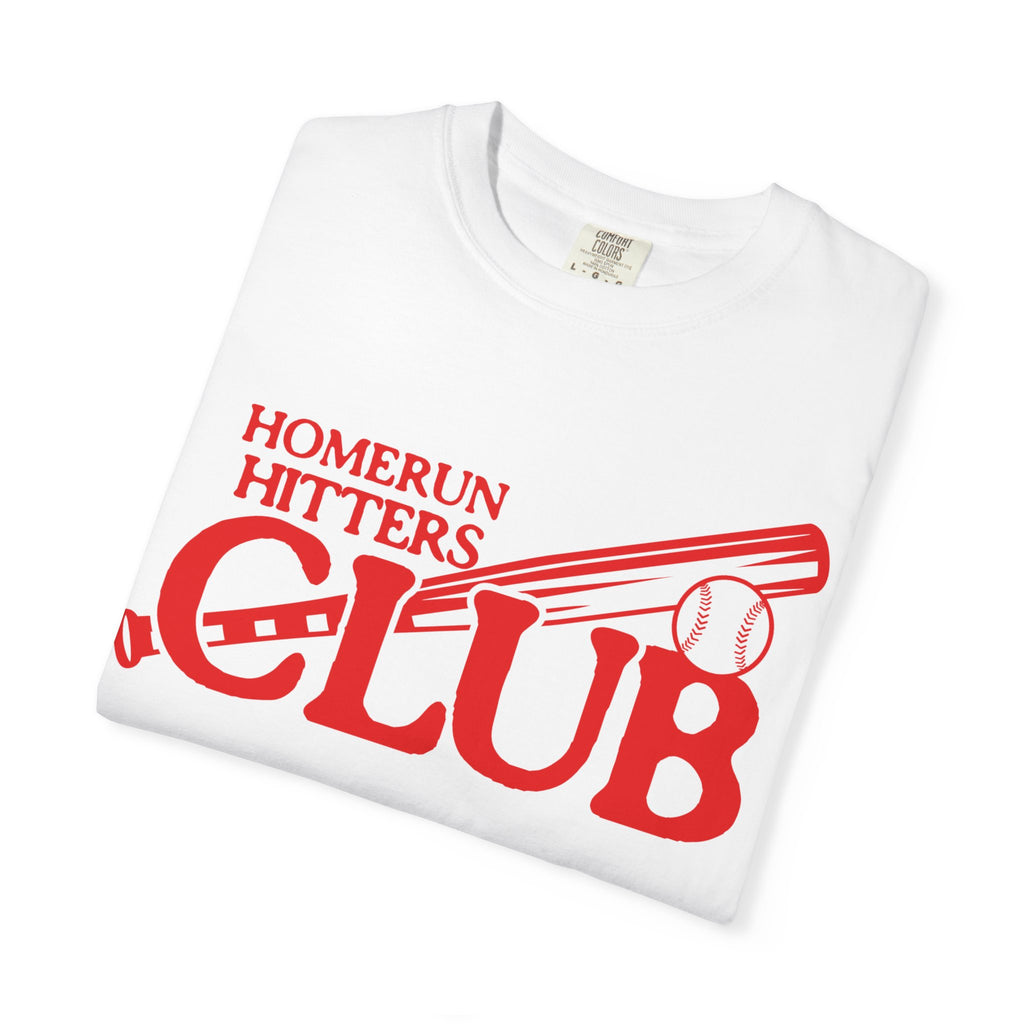 Homerun Hitters Club T-Shirt — Retro Baseball 'Touchdown!' Graphic Tee