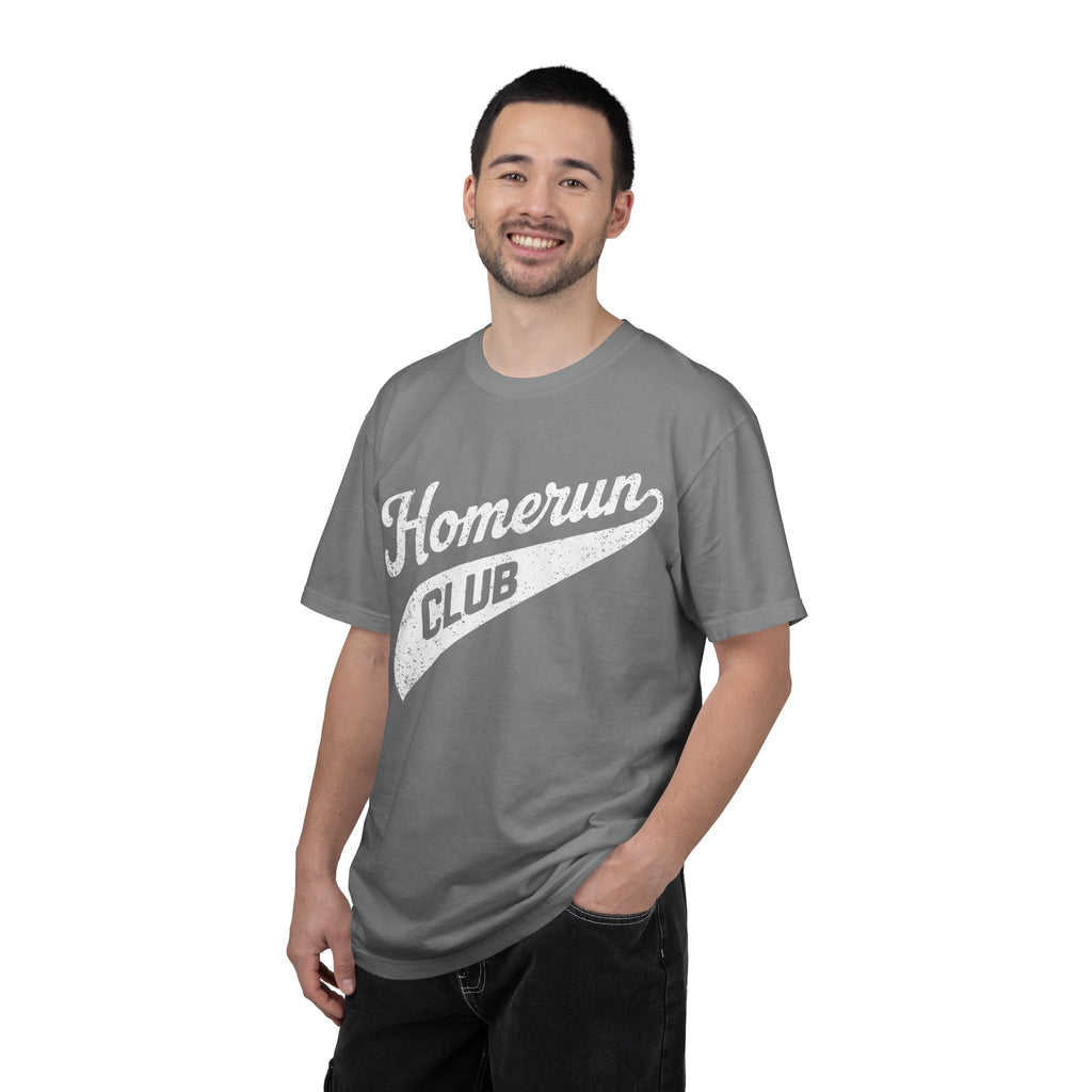 Homerun Club T-Shirt — Swing for the Fences Vintage Ballpark Tee