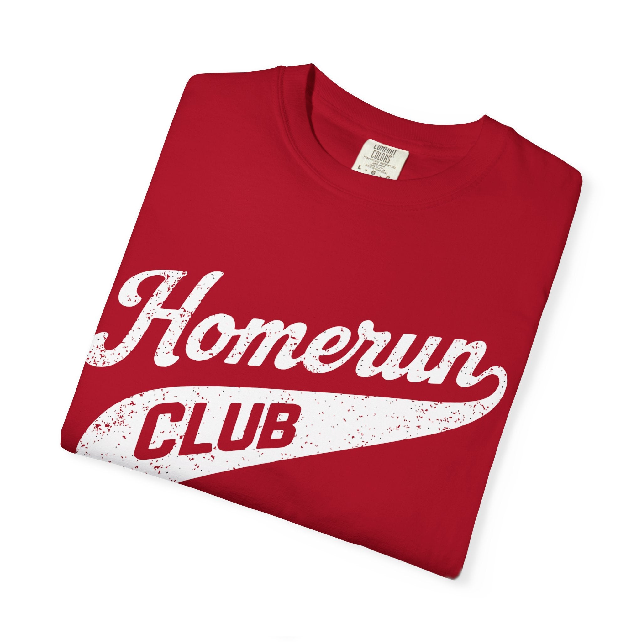 Homerun Club T-Shirt — Swing for the Fences Vintage Ballpark Tee