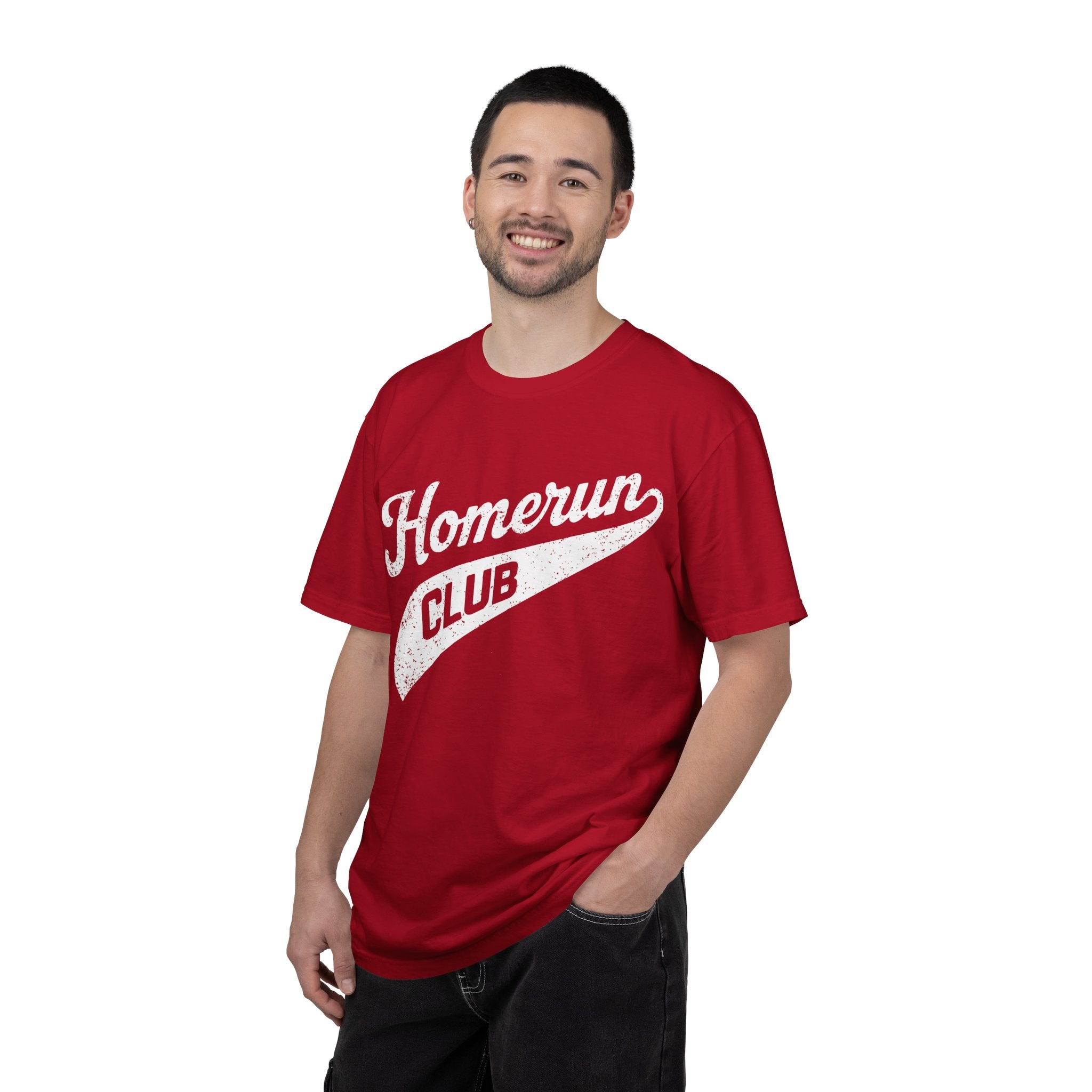 Homerun Club T-Shirt — Swing for the Fences Vintage Ballpark Tee