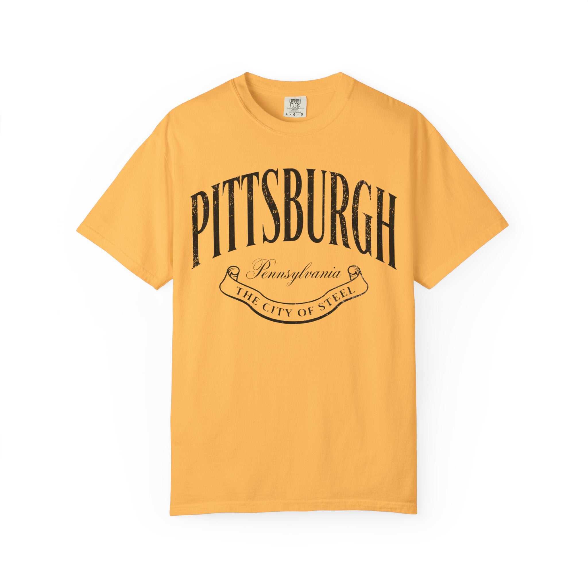 Pittsburgh Vintage Script Tee