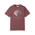 Coastal Shell T-Shirt — Subtle Seashell Graphic Tee
