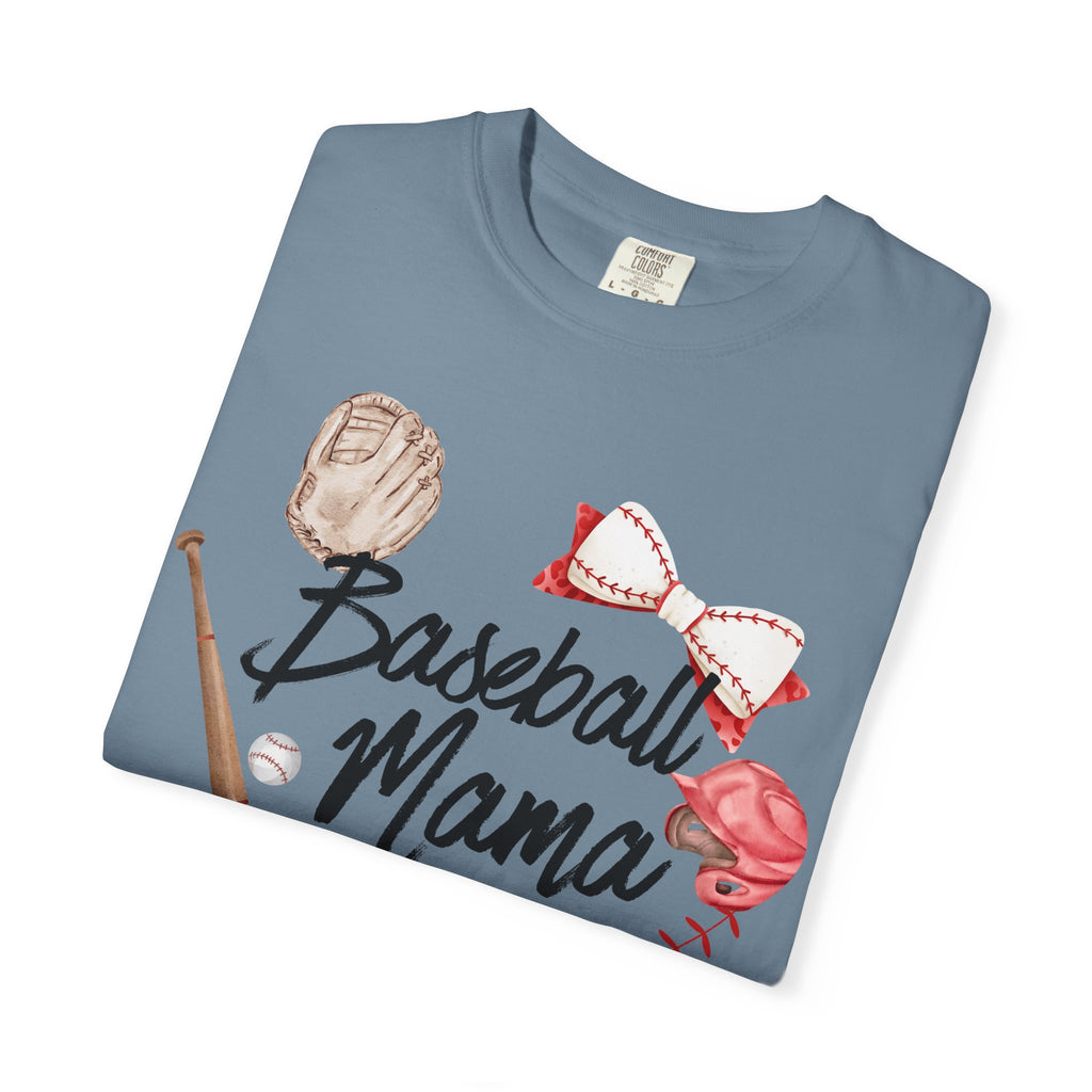 Baseball Mama T-Shirt — Soft Garment-Dyed Tee