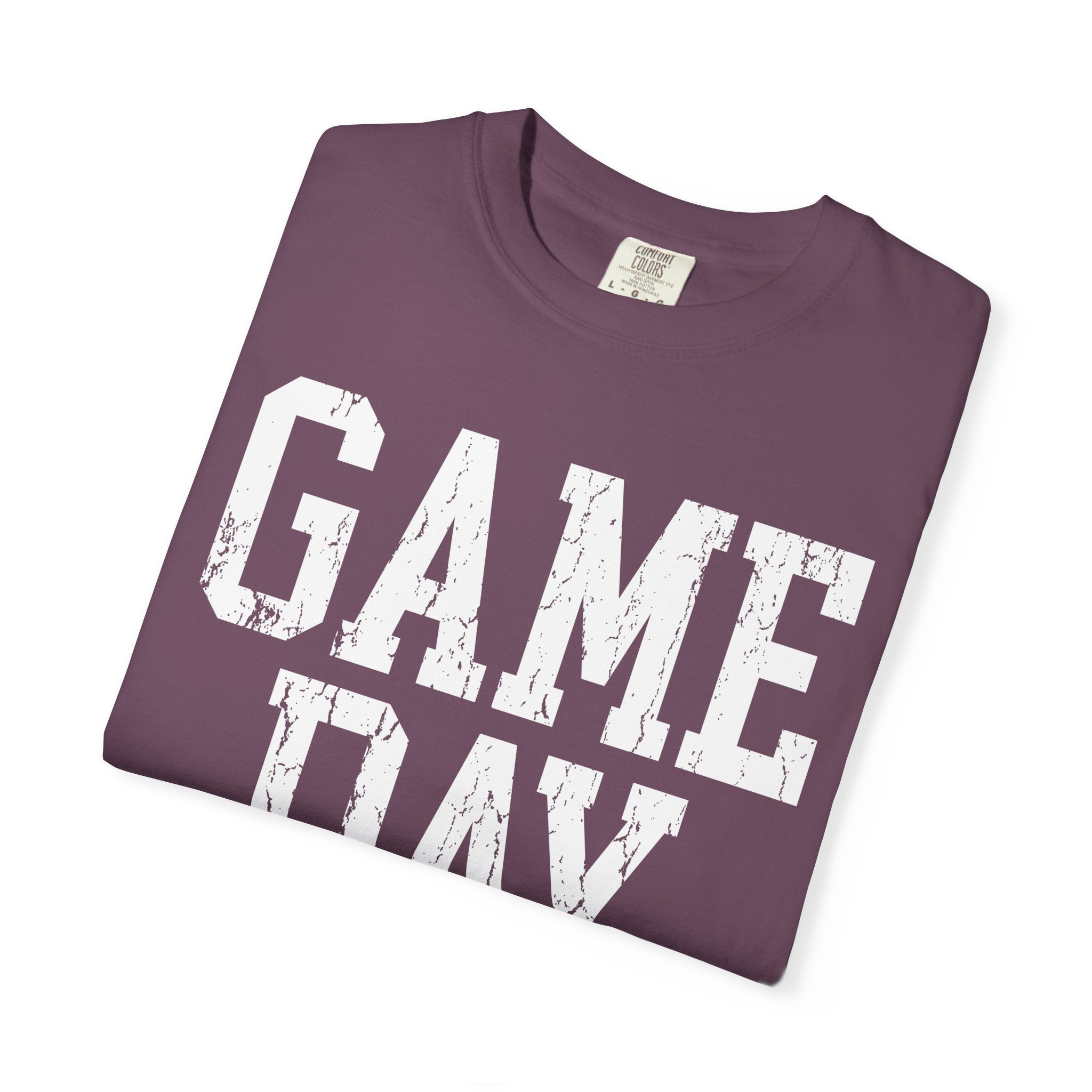 White Garment-Dyed T-Shirt — Classic Crewneck Tee