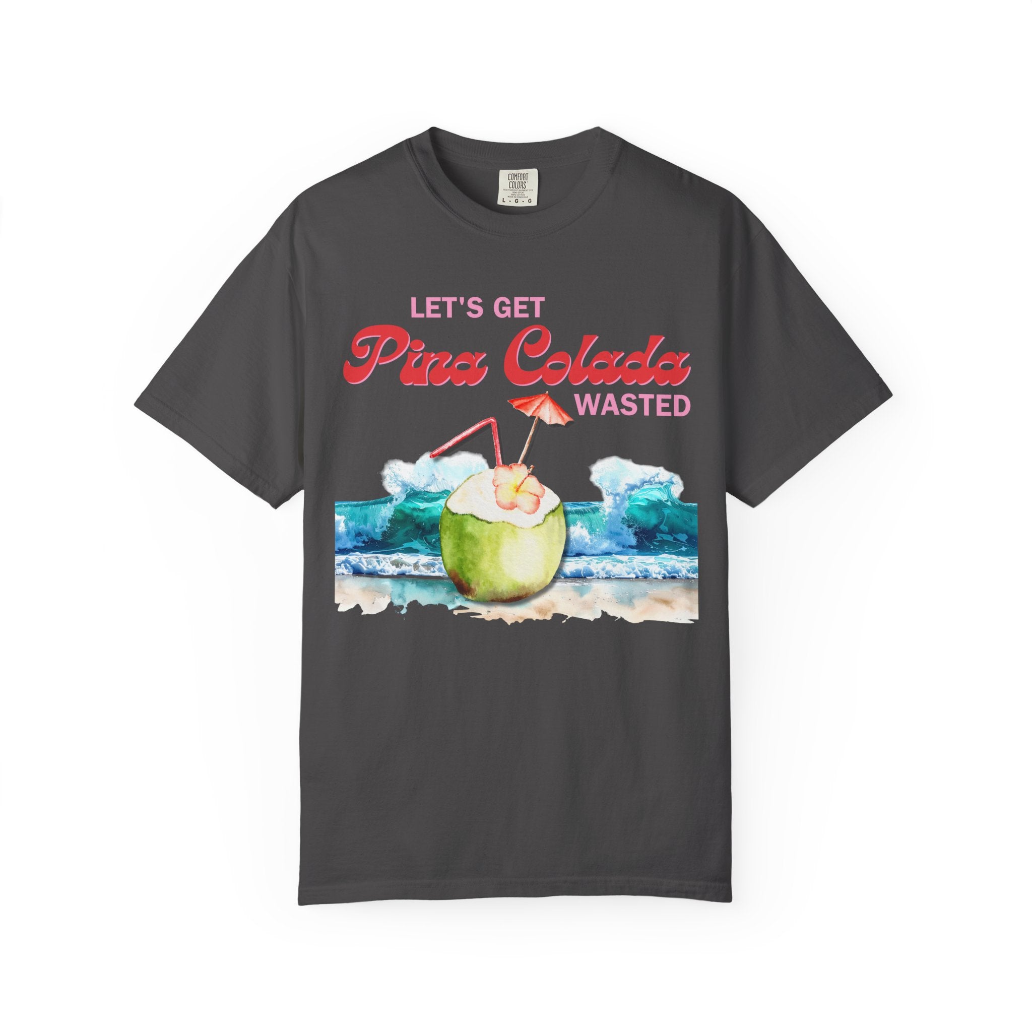 Piña Colada Wasted Vintage Wash T-Shirt