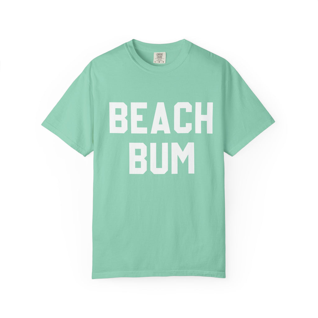 Beach Bum T-Shirt — Retro Bold Text Summer Tee