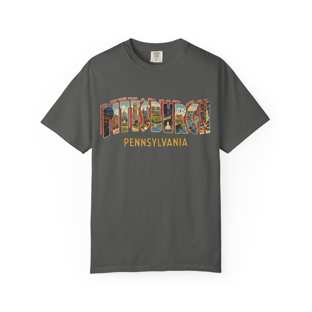 Pittsburgh Pennsylvania Vintage Postcard T-Shirt