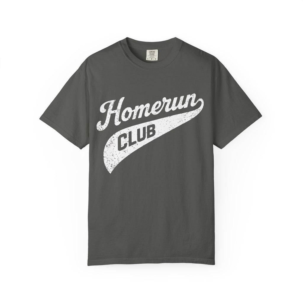 Homerun Club T-Shirt — Swing for the Fences Vintage Ballpark Tee