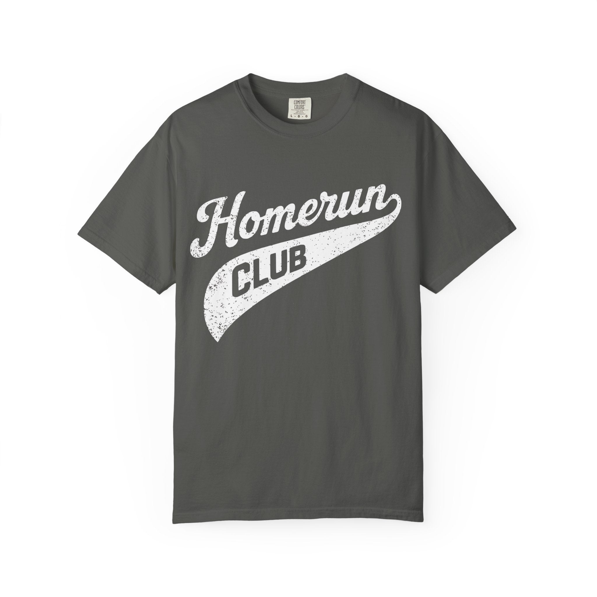 Homerun Club T-Shirt — Swing for the Fences Vintage Ballpark Tee
