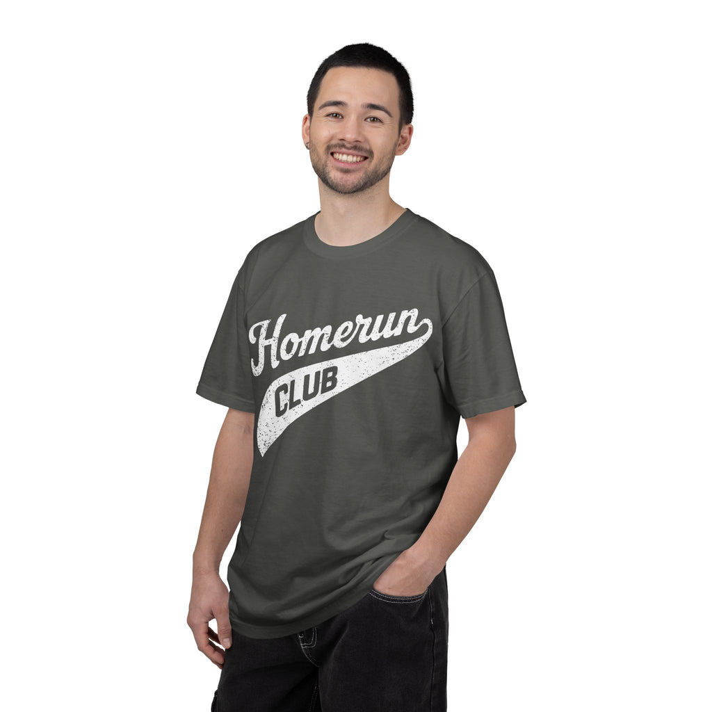 Homerun Club T-Shirt — Swing for the Fences Vintage Ballpark Tee