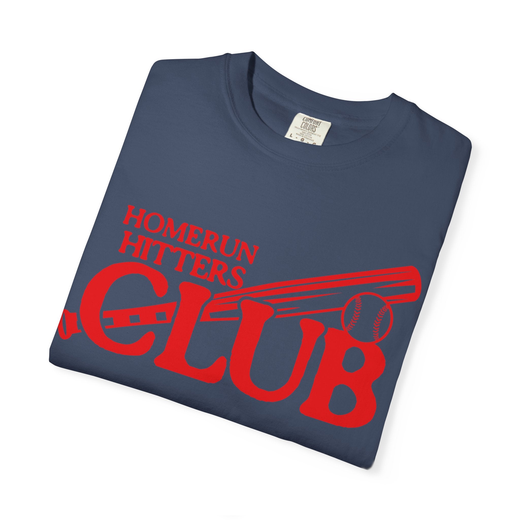 Homerun Hitters Club T-Shirt — Retro Baseball 'Touchdown!' Graphic Tee