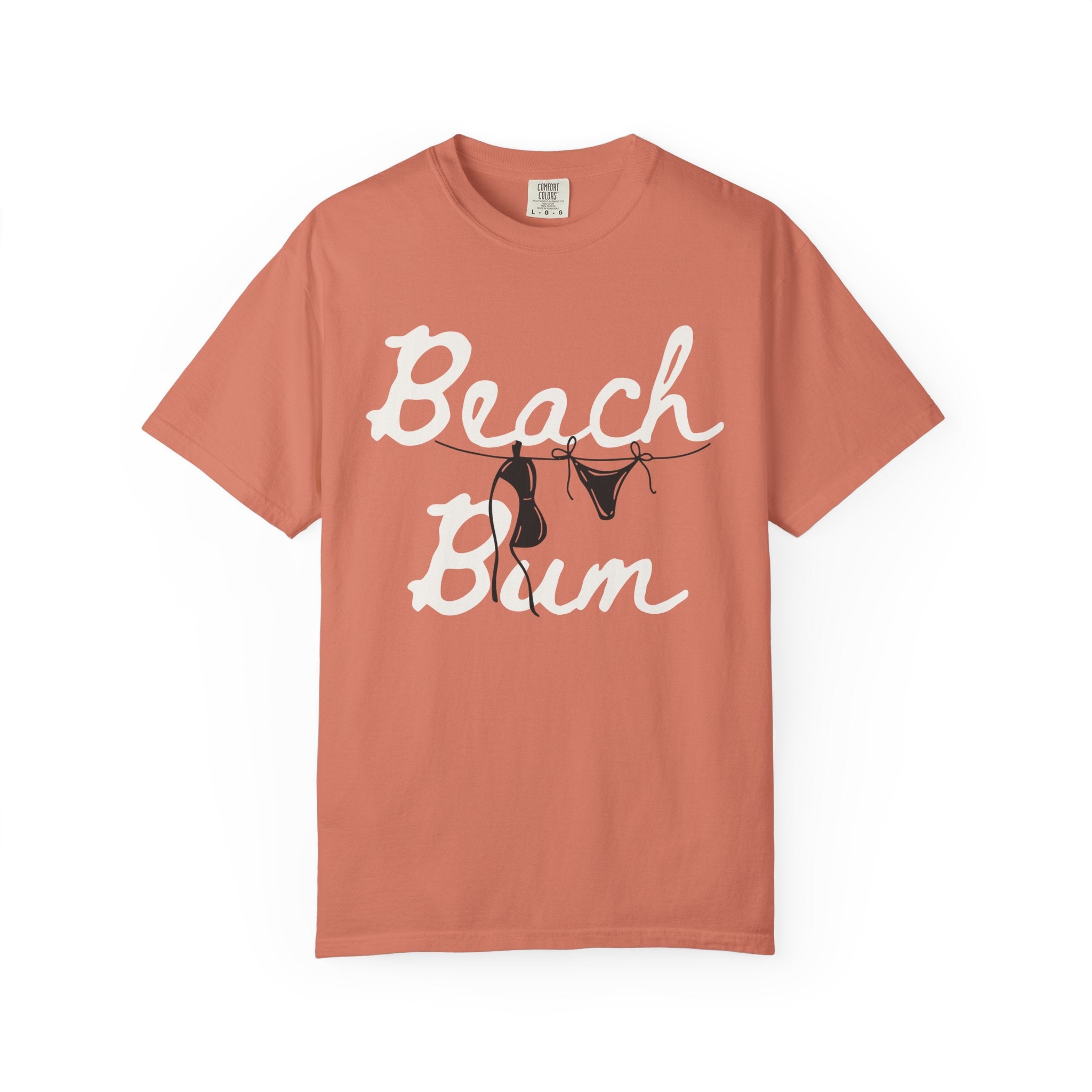 Beach Bum Vintage Wash Graphic T-Shirt