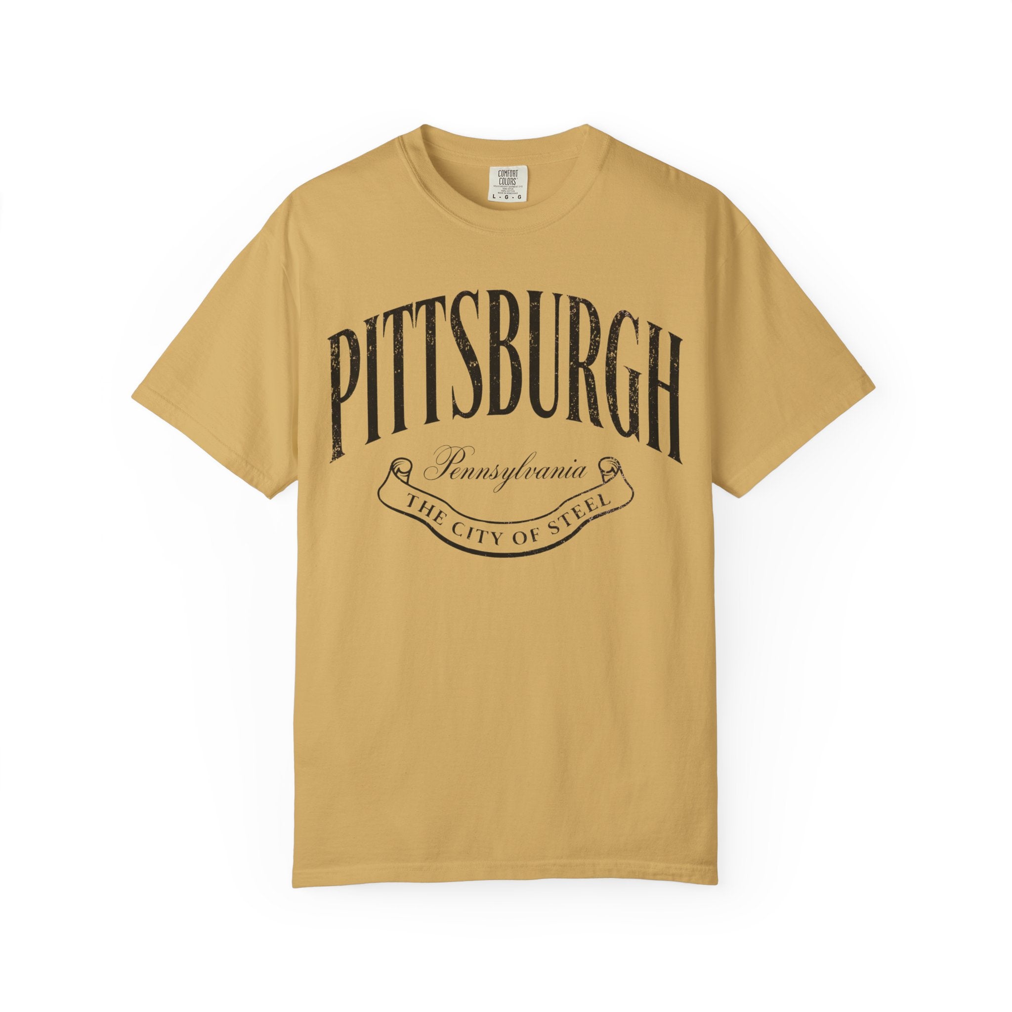 Pittsburgh Vintage Script Tee