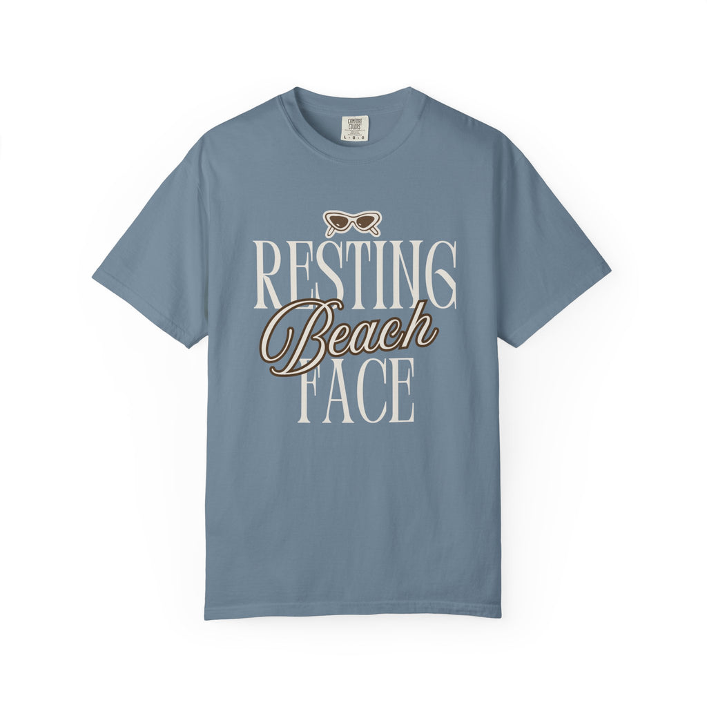Resting Beach Face Vintage Wash T-Shirt