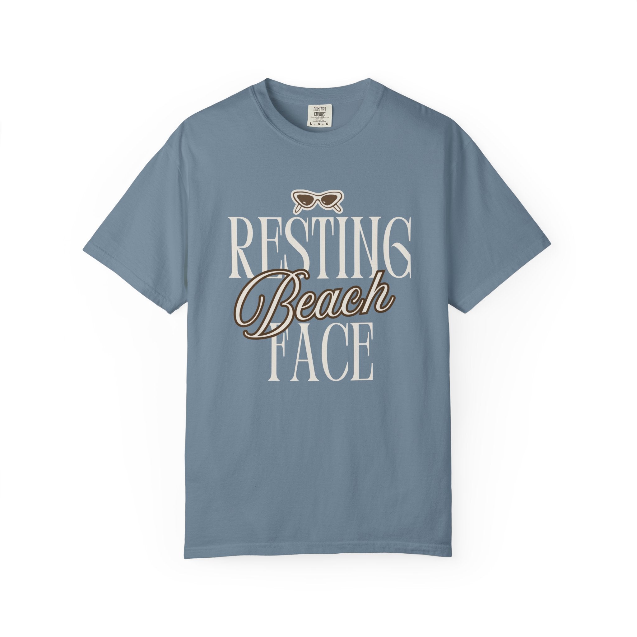 Resting Beach Face Vintage Wash T-Shirt