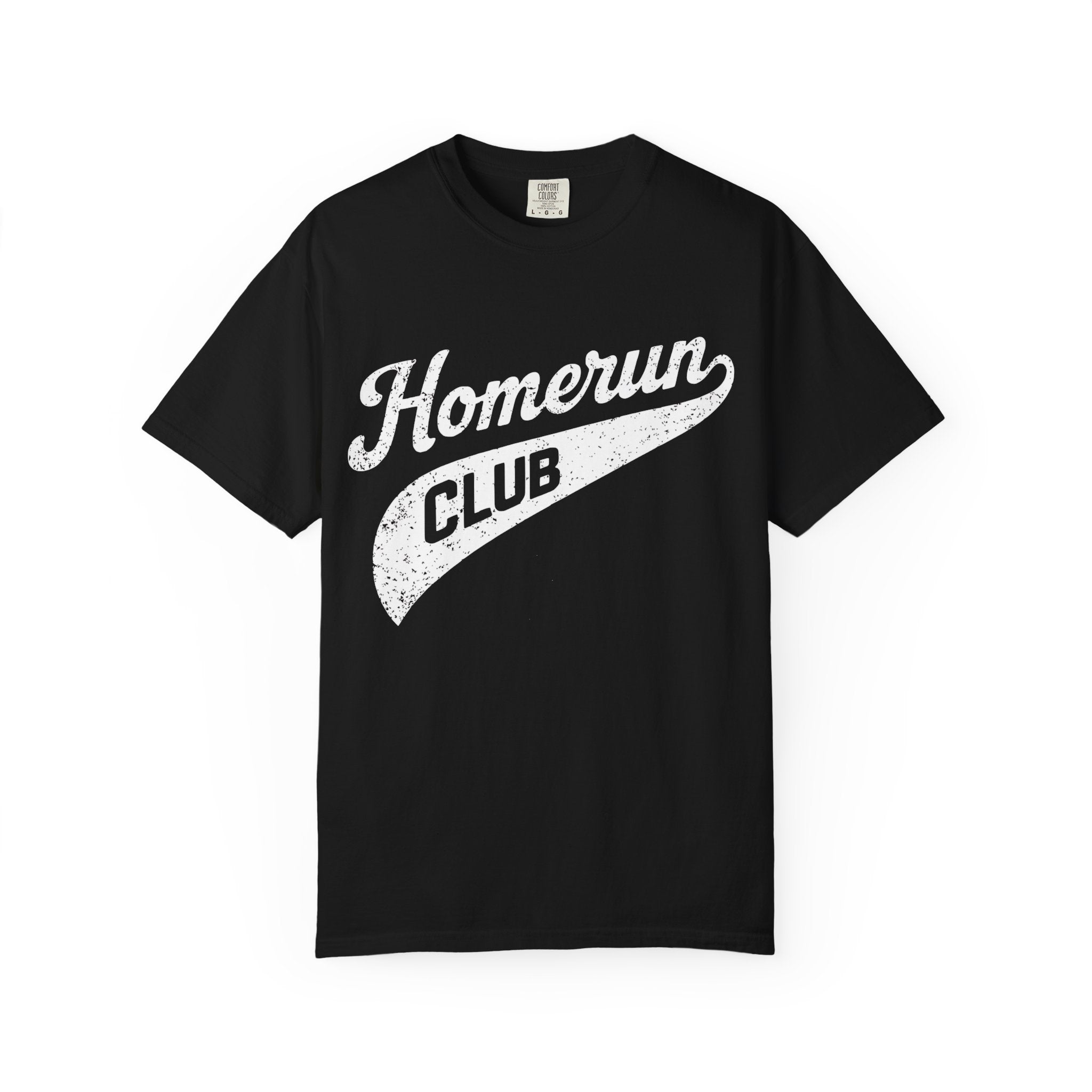 Homerun Club T-Shirt — Swing for the Fences Vintage Ballpark Tee