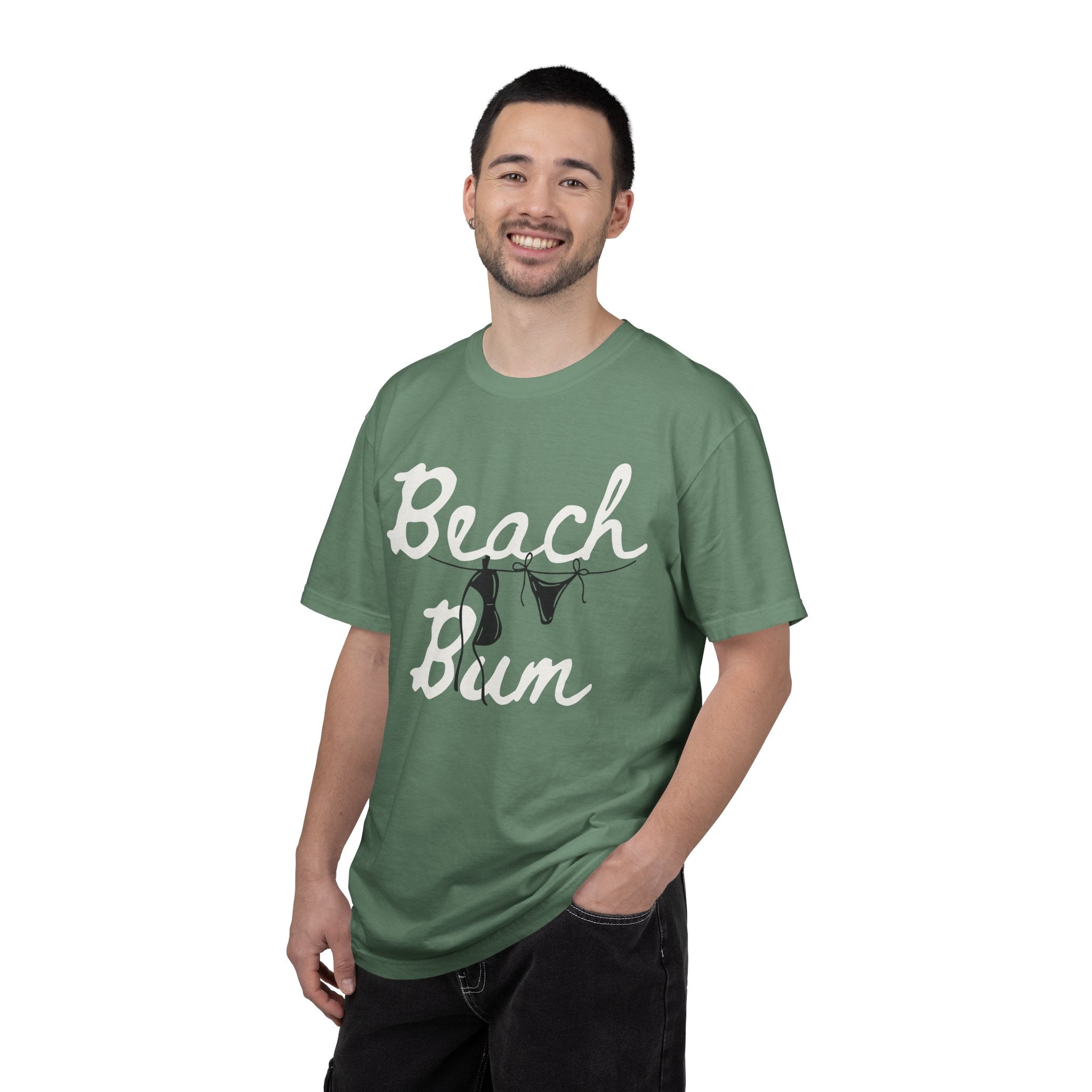 Beach Bum Vintage Wash Graphic T-Shirt