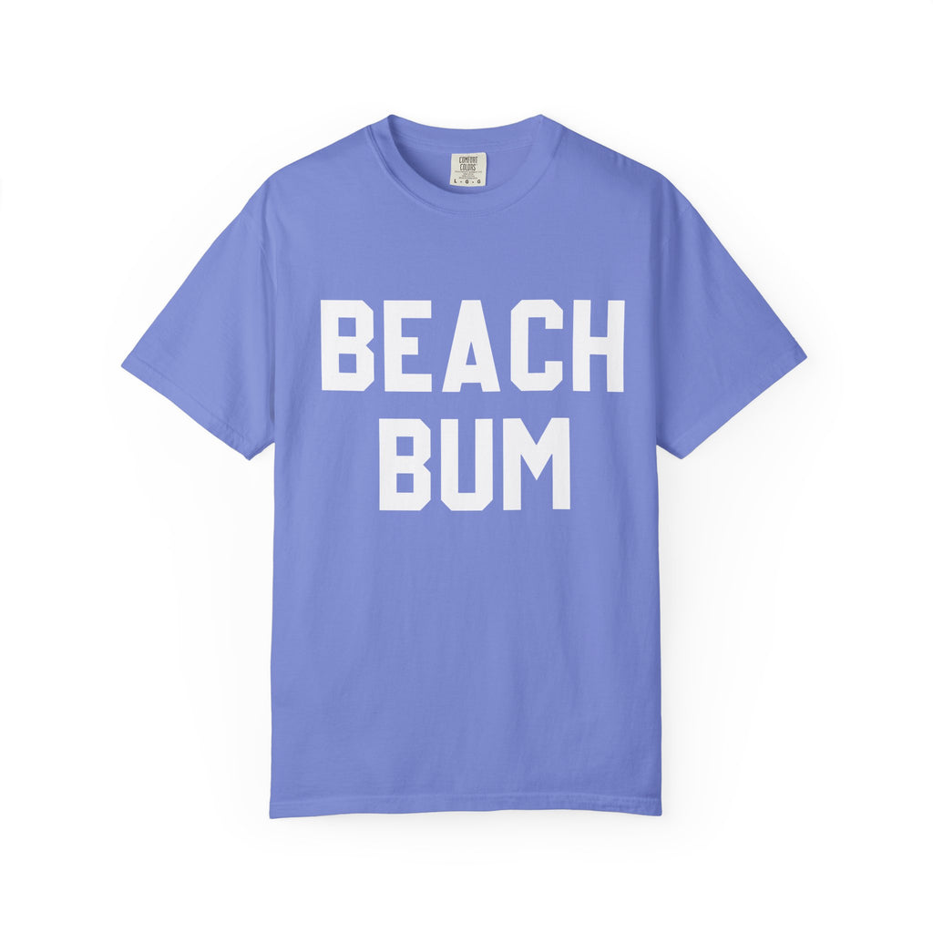 Beach Bum T-Shirt — Retro Bold Text Summer Tee