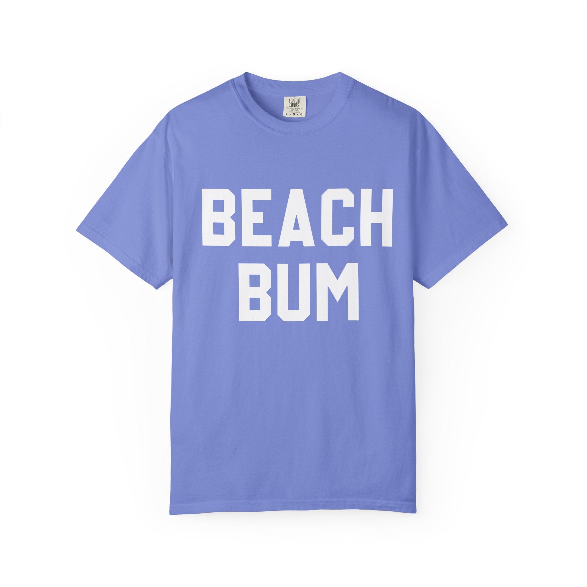 Beach Bum T-Shirt — Retro Bold Text Summer Tee