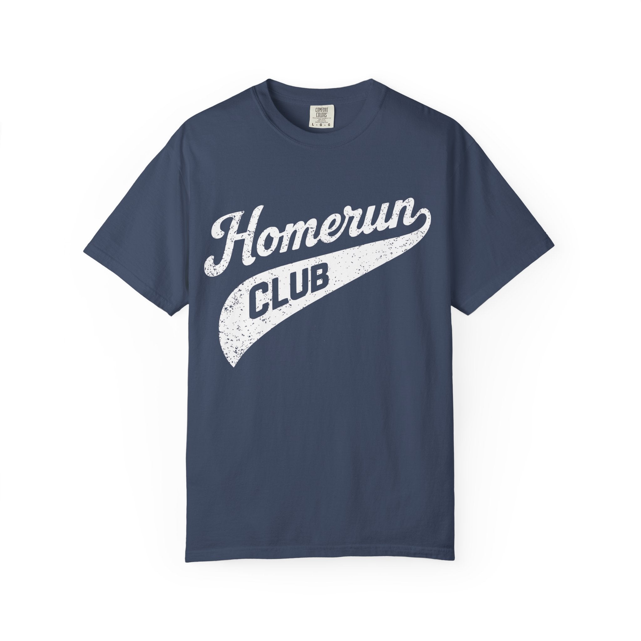 Homerun Club T-Shirt — Swing for the Fences Vintage Ballpark Tee