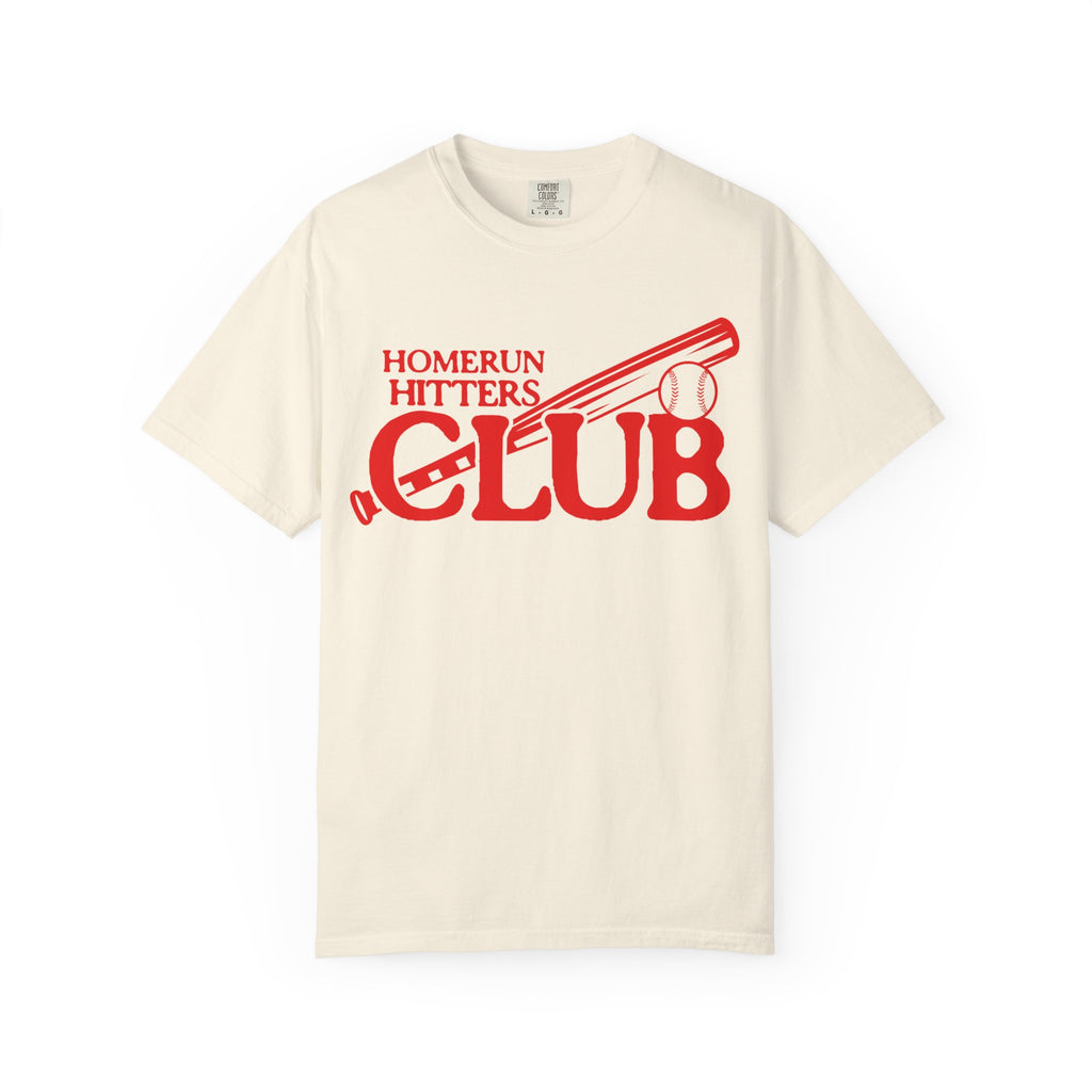 Homerun Hitters Club T-Shirt — Retro Baseball 'Touchdown!' Graphic Tee