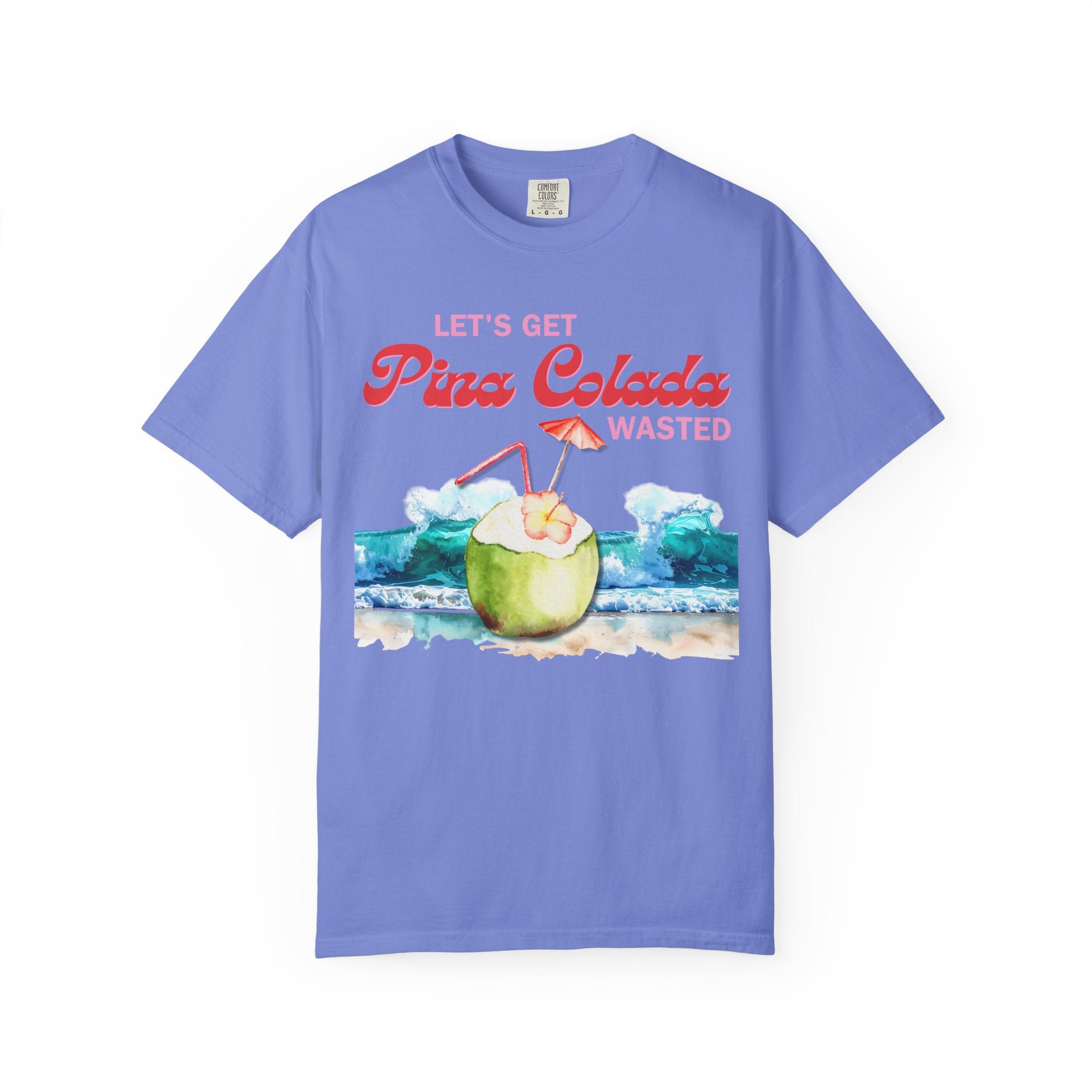 Piña Colada Wasted Vintage Wash T-Shirt