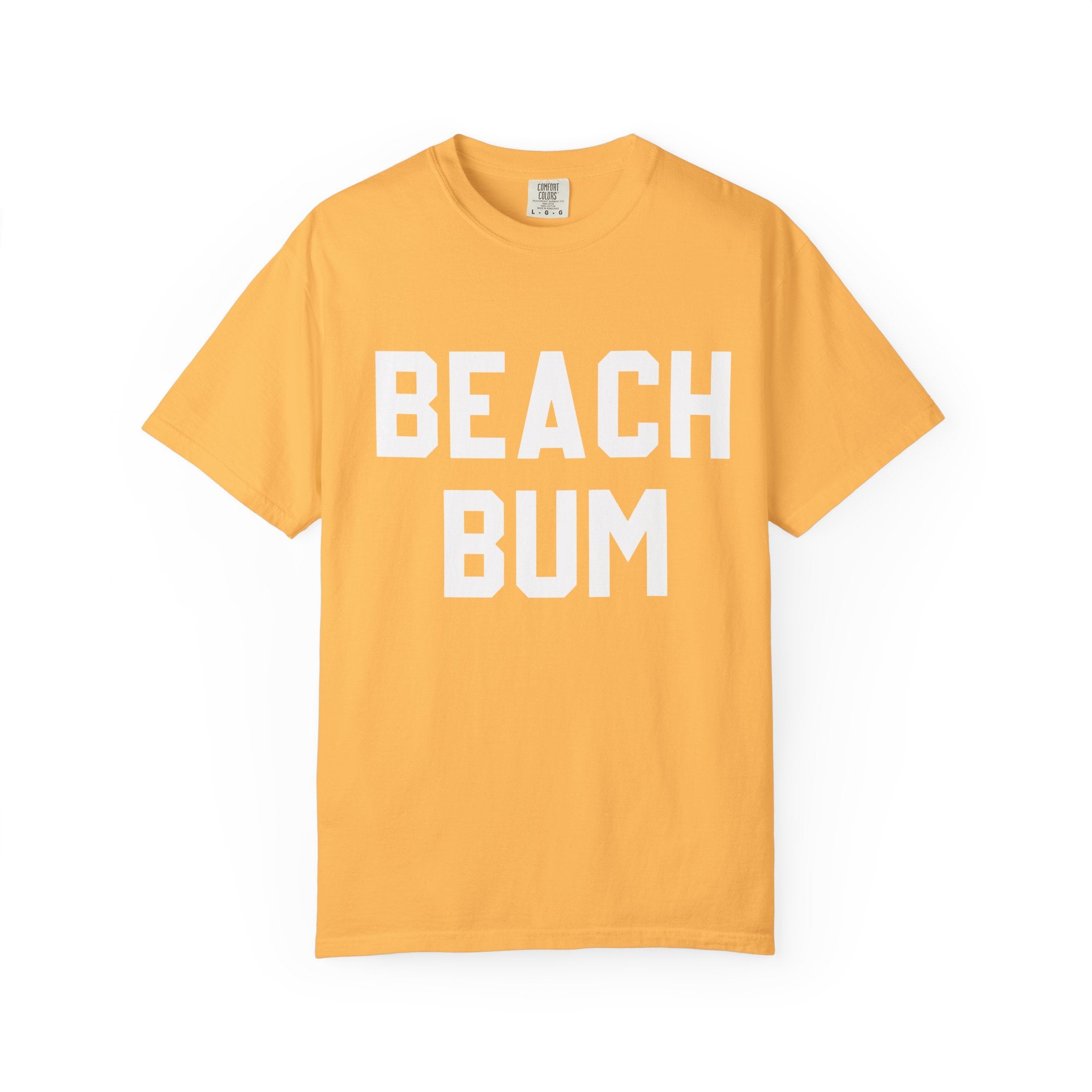 Beach Bum T-Shirt — Retro Bold Text Summer Tee