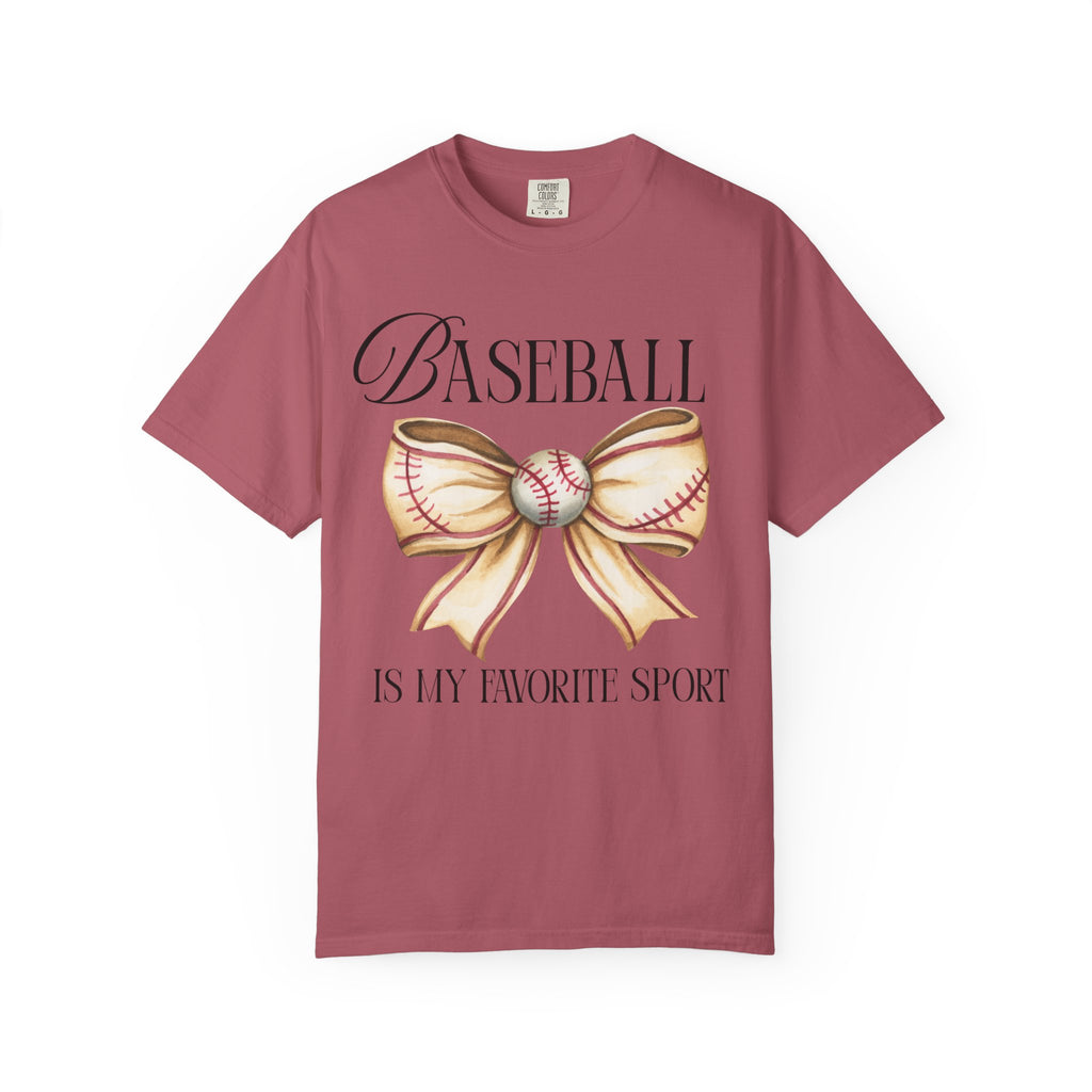 Baseball Is My Favorite Sport Tee