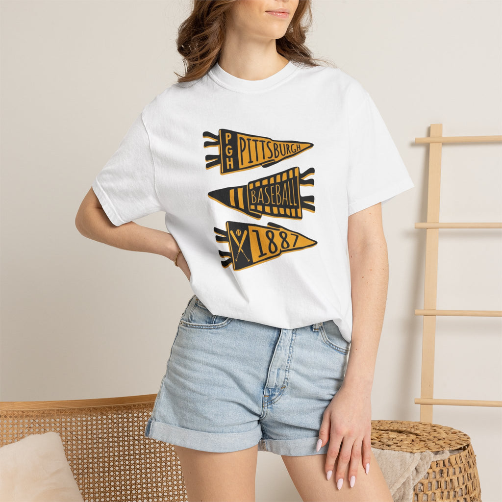 Pittsburgh Baseball Vintage Washed Tee