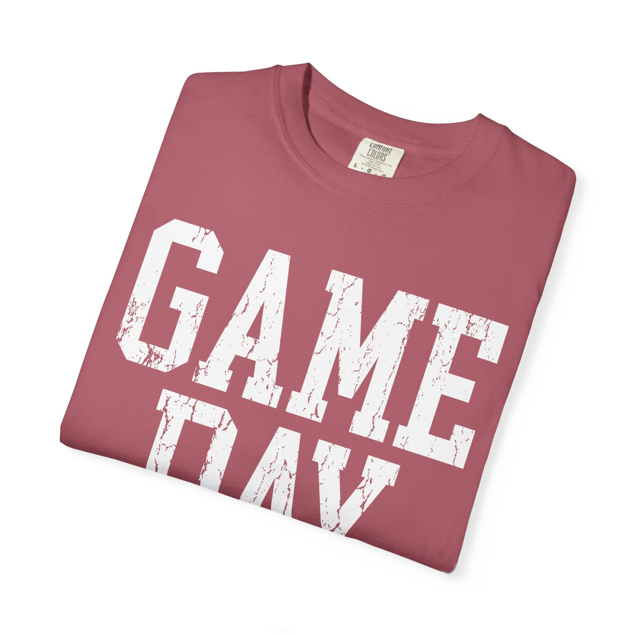 White Garment-Dyed T-Shirt — Classic Crewneck Tee