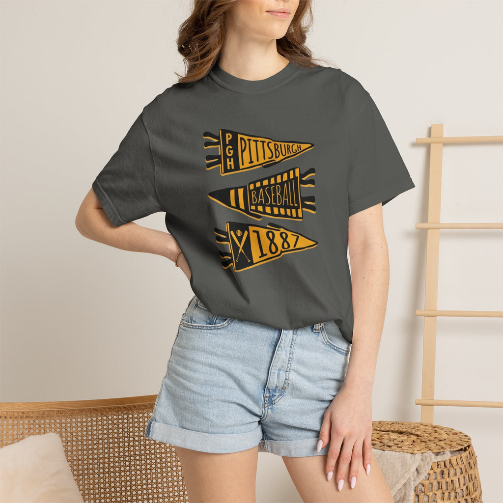 Pittsburgh Baseball Vintage Washed Tee