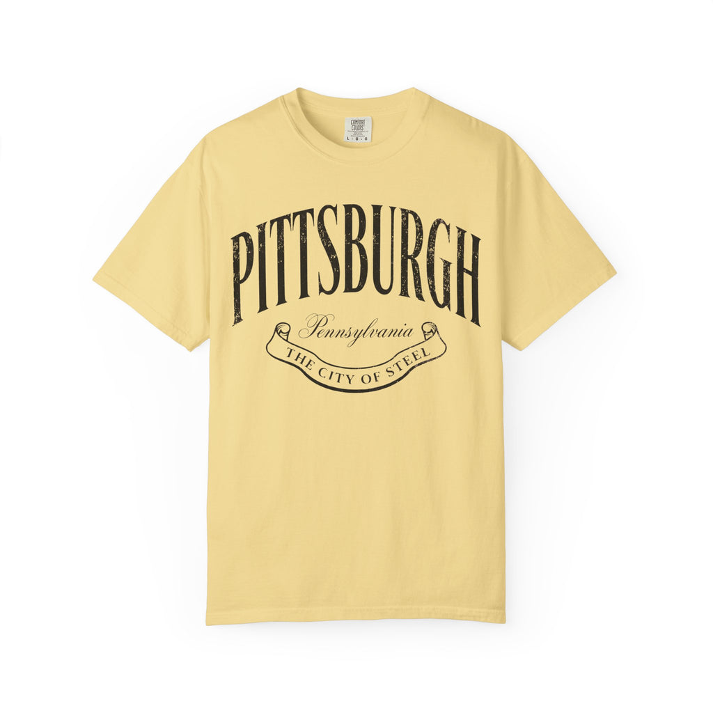 Pittsburgh Vintage Script Tee