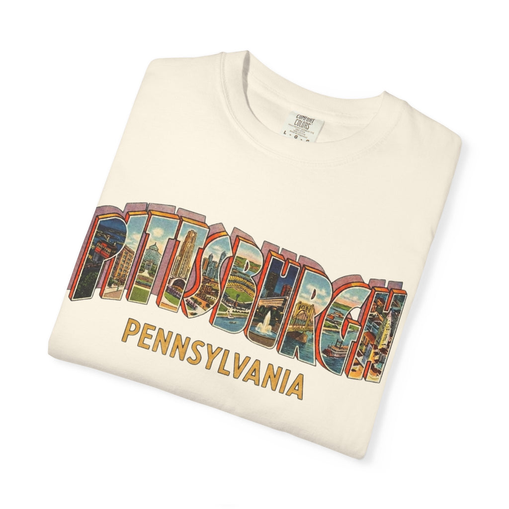 Pittsburgh Pennsylvania Vintage Postcard T-Shirt
