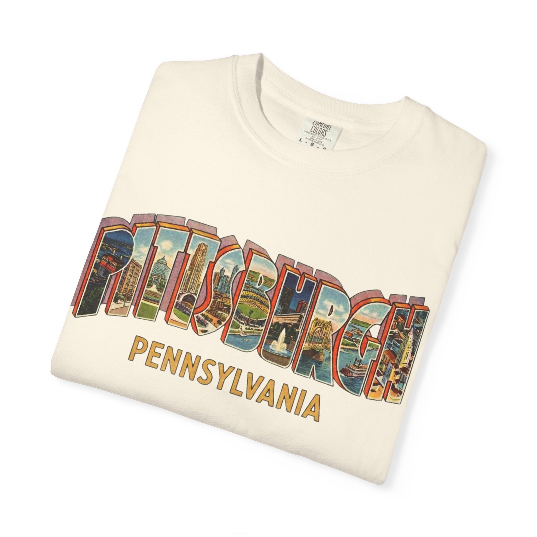Pittsburgh Pennsylvania Vintage Postcard T-Shirt