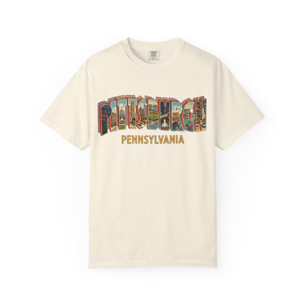 Pittsburgh Pennsylvania Vintage Postcard T-Shirt