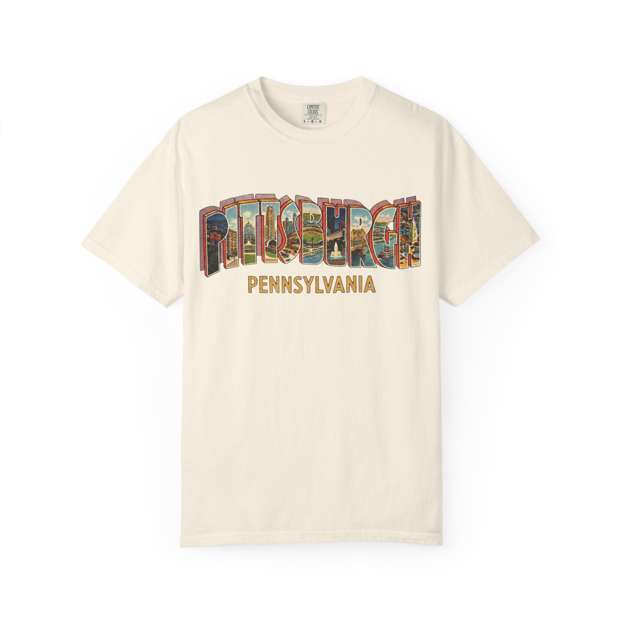 Pittsburgh Pennsylvania Vintage Postcard T-Shirt