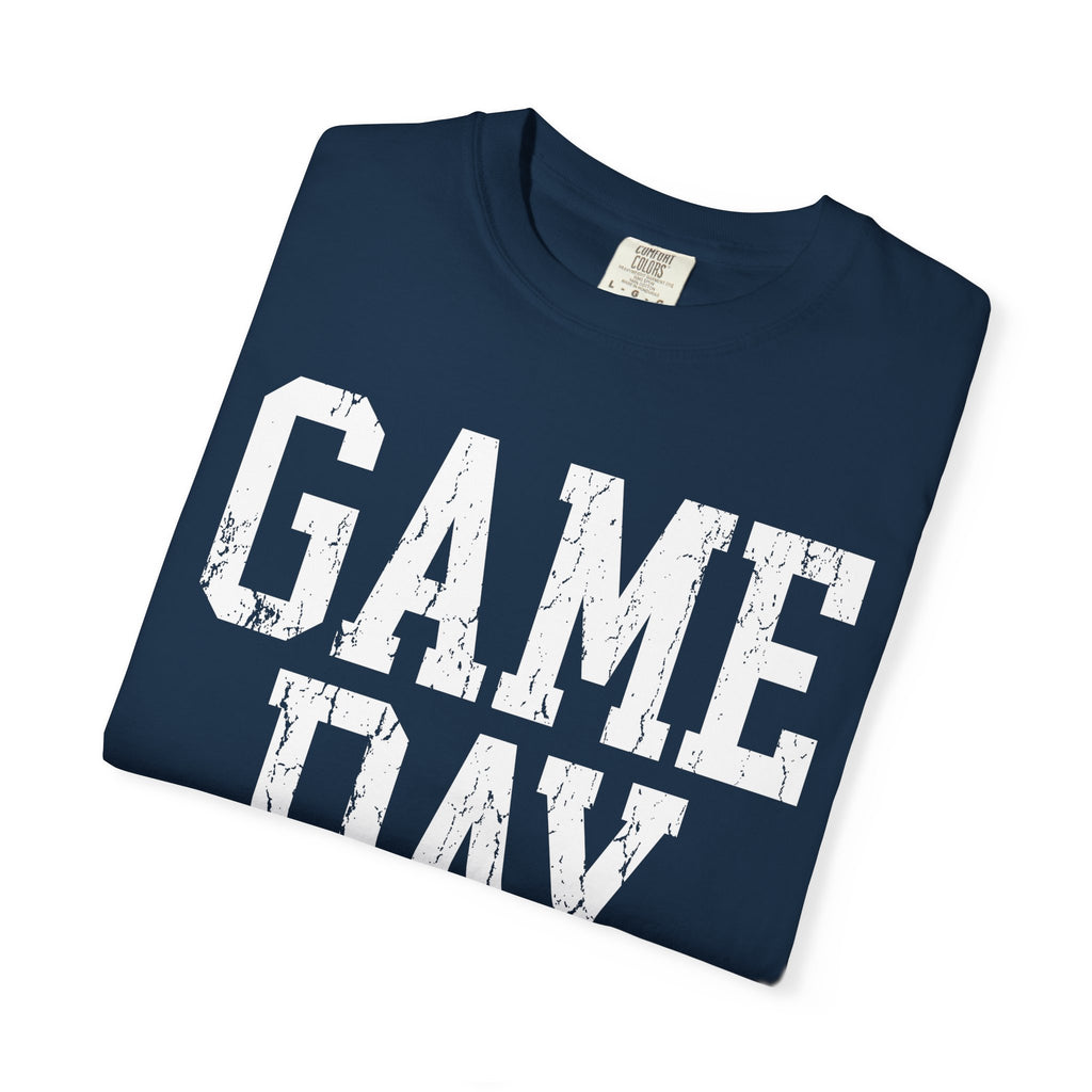 White Garment-Dyed T-Shirt — Classic Crewneck Tee