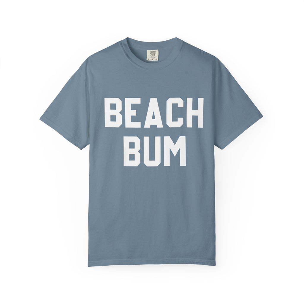 Beach Bum T-Shirt — Retro Bold Text Summer Tee