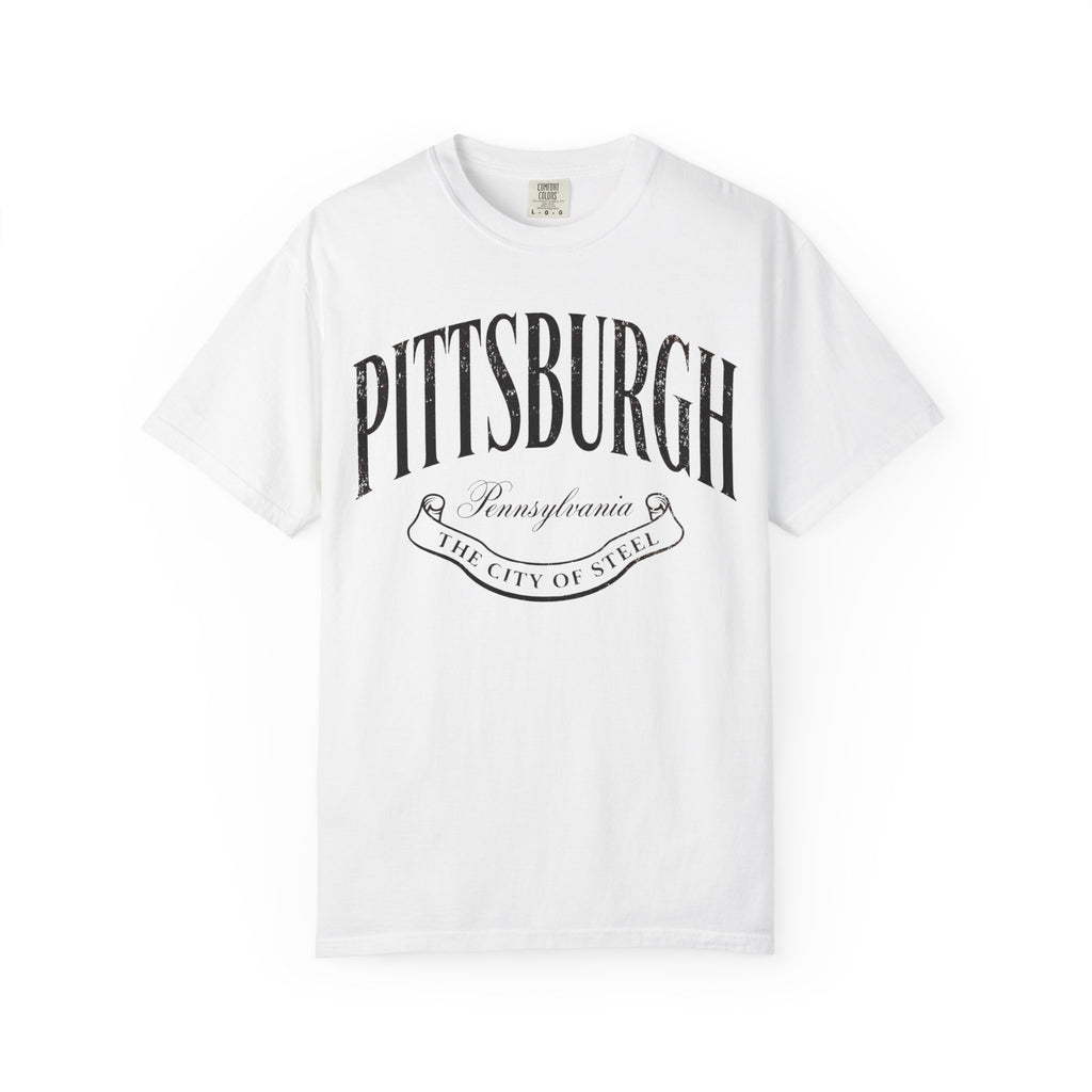 Pittsburgh Vintage Script Tee