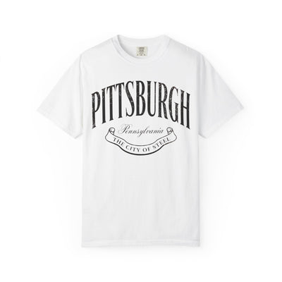 Pittsburgh Vintage Script Tee