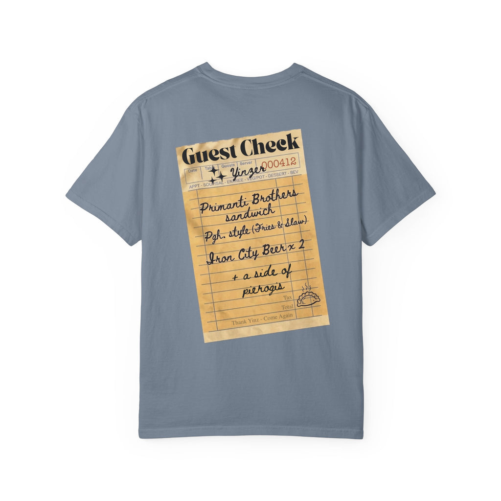 'The Burgh' Guest Check Graphic Tee